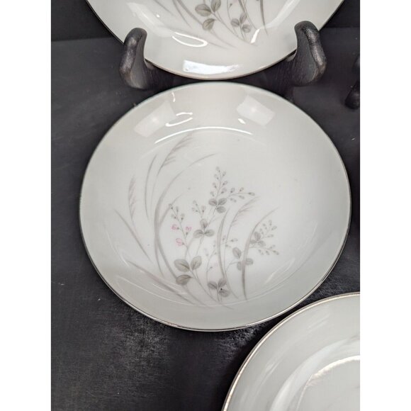 Mikasa Fine China Shannon 6149 Porcelain Coupe Dessert Berry Bowl Lot of 5 - Picture 5 of 10